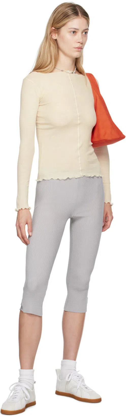 TOTÊME Toteme Leather Sneakers In White