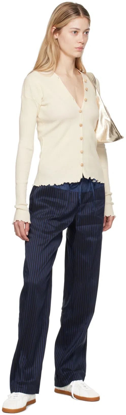 TOTÊME Toteme Leather Sneakers In White