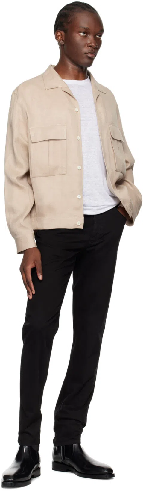 FERRAGAMO Squared Toe Ankle Boot In Nero