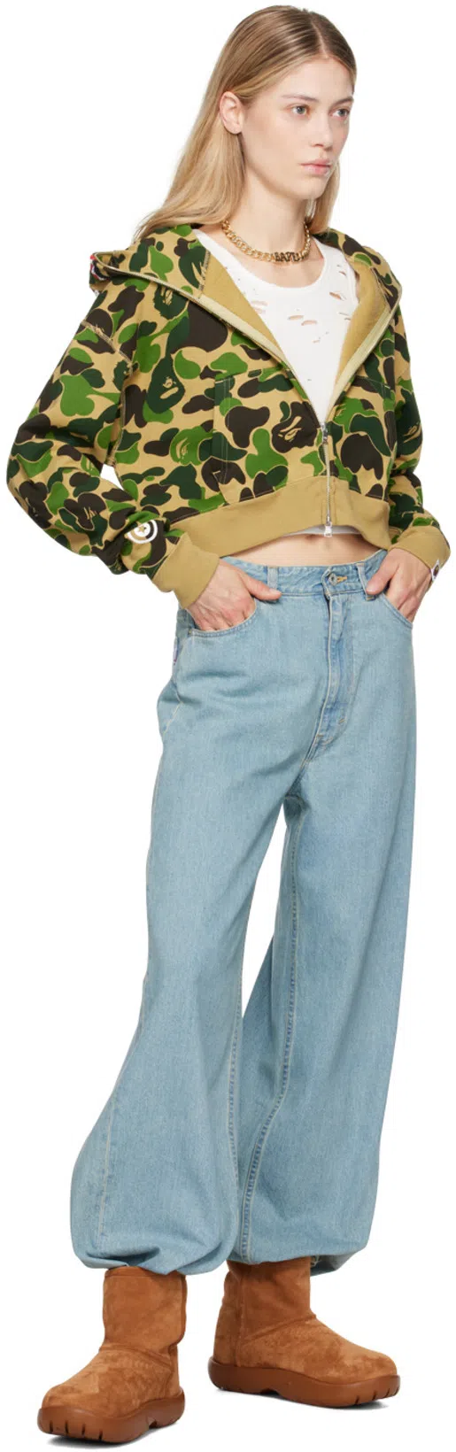 BOTTEGA VENETA 35mm Snap Leather Ankle Boots In Caramel