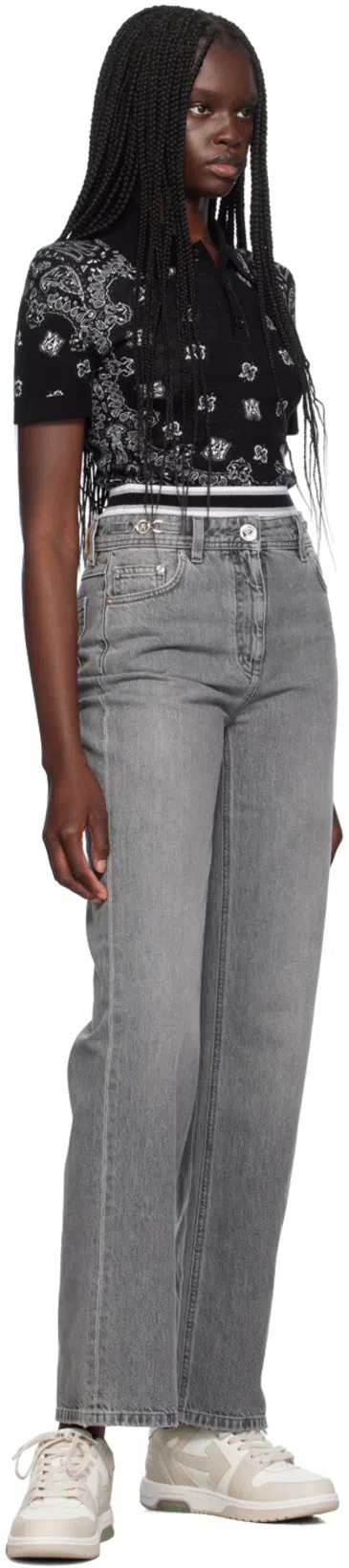 OFF-WHITE Off White Out Of Office Leather Sneakers In Neutral