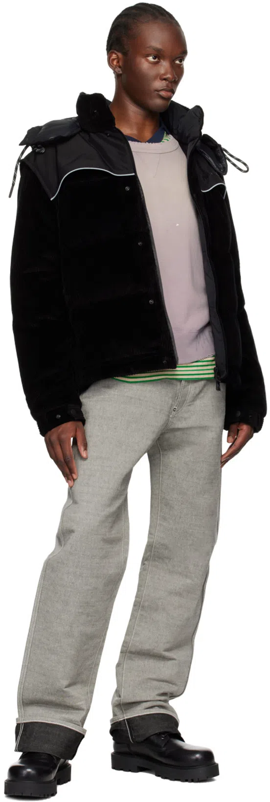 GIVENCHY Men's Storm Lace-up Boots In Black