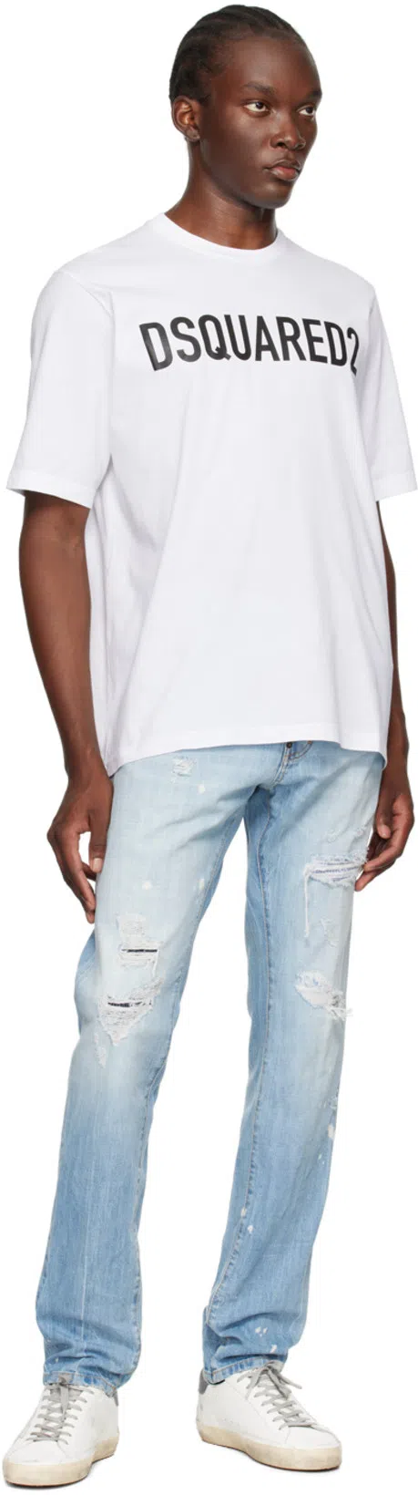 DSQUARED2 Dsquared Man T-shirt In White