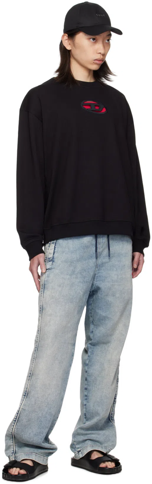 BALENCIAGA Smooth Leather Sunday Slides For A Chic In Black