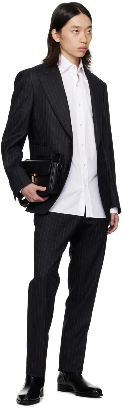 MAISON MARGIELA Tabi Toe Ankle Boots In Black