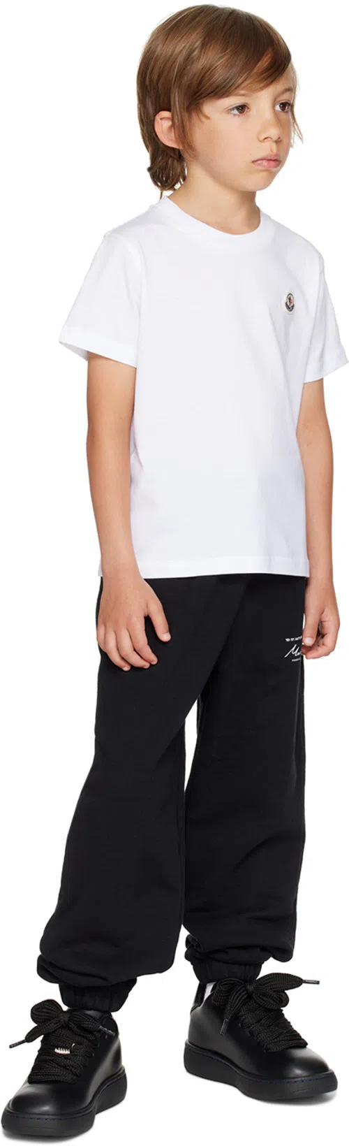 BURBERRY Black Sneakers With Textured Rubber Sole In Gray