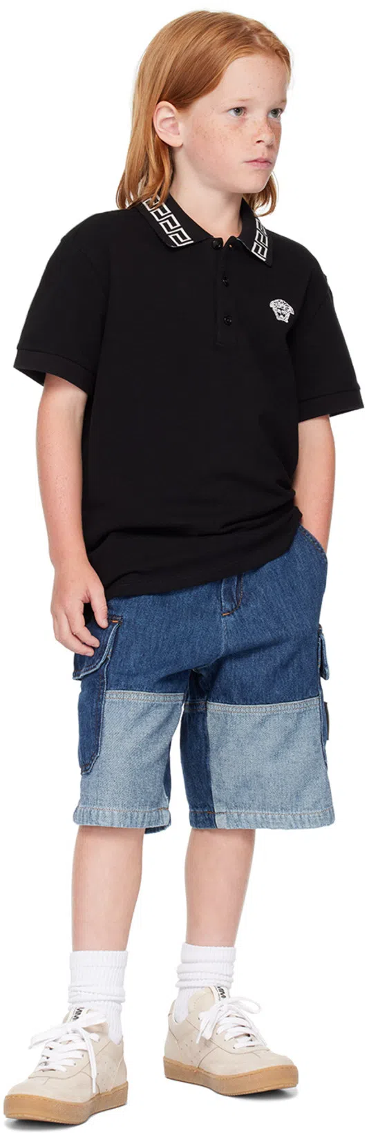 BURBERRY Black Sneakers With Textured Rubber Sole In Gray