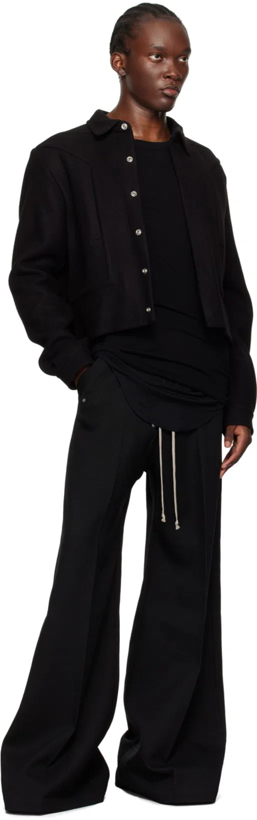 RICK OWENS Dark Green Tractor Ankle Boots With Elastic Gussets