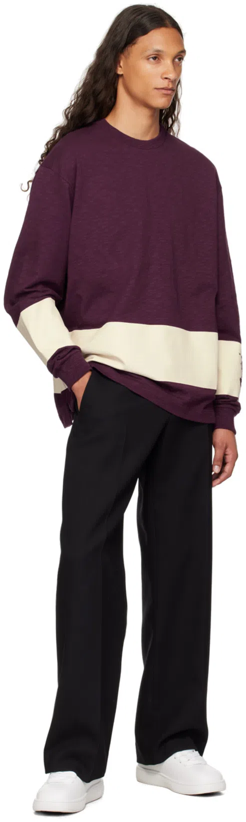 BURBERRY Black Three-pocket Trousers