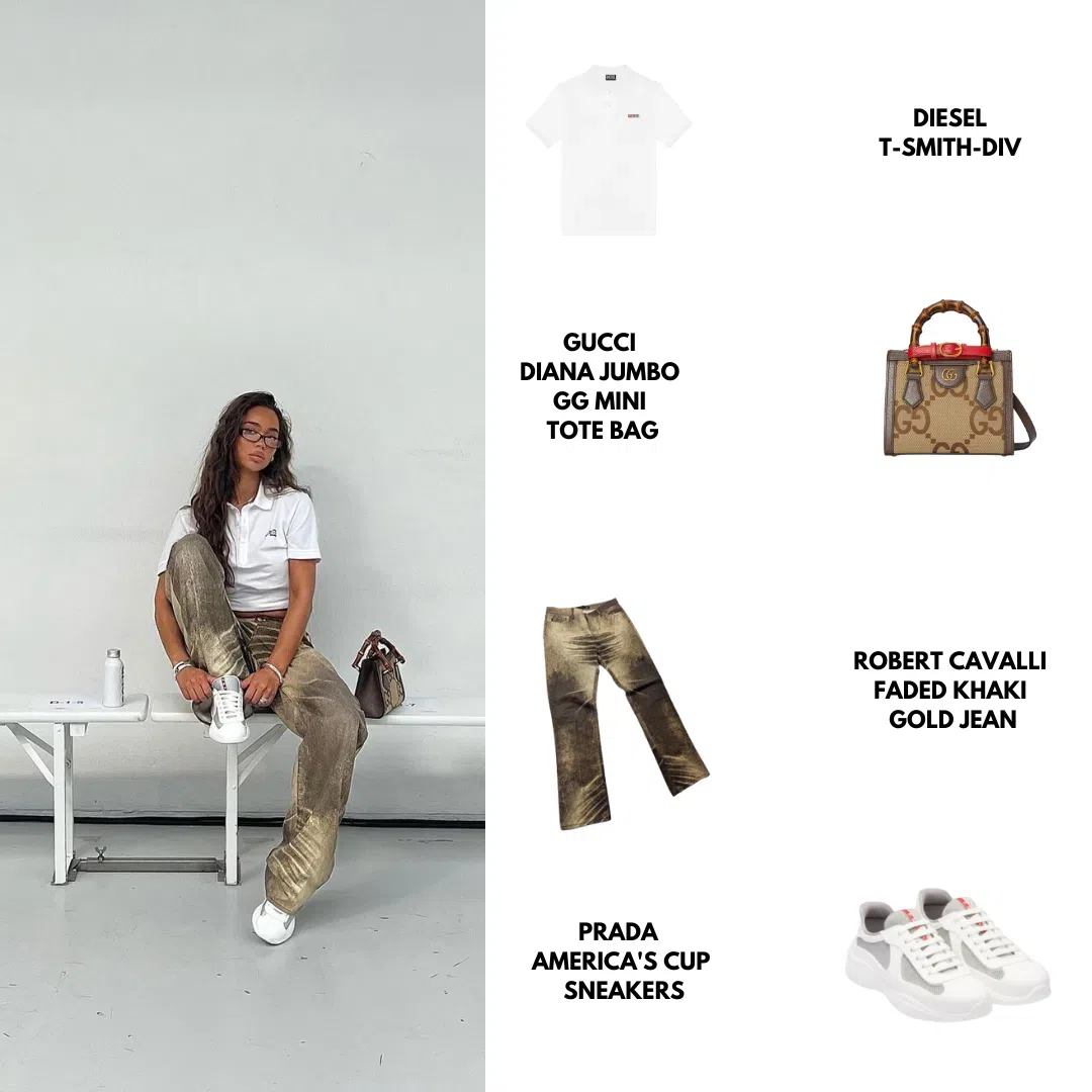 PRADA White Lace Up Sneakers In Multi