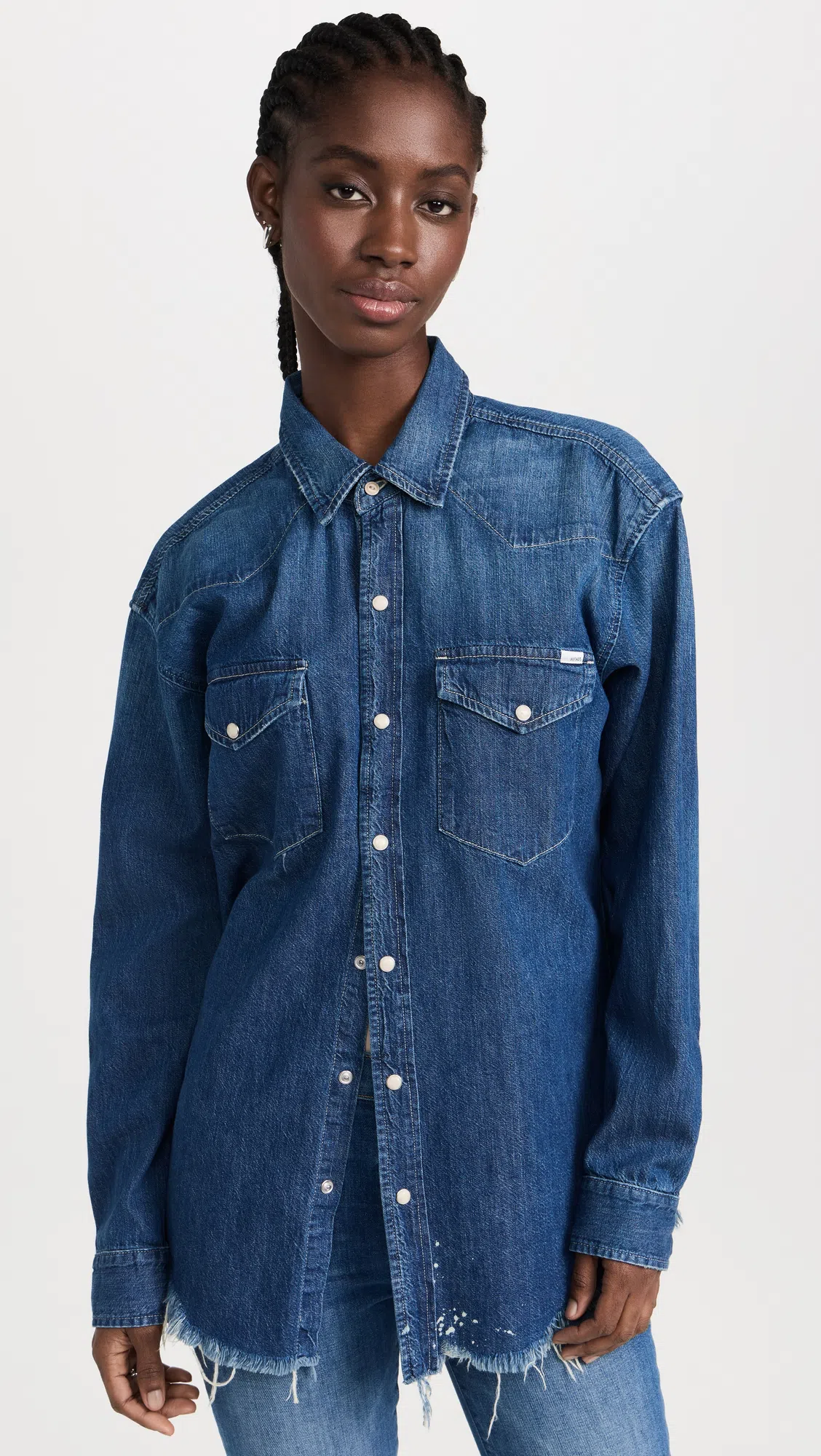 MOTHER The Lil Goodie Goodie Tee Shirt In Black