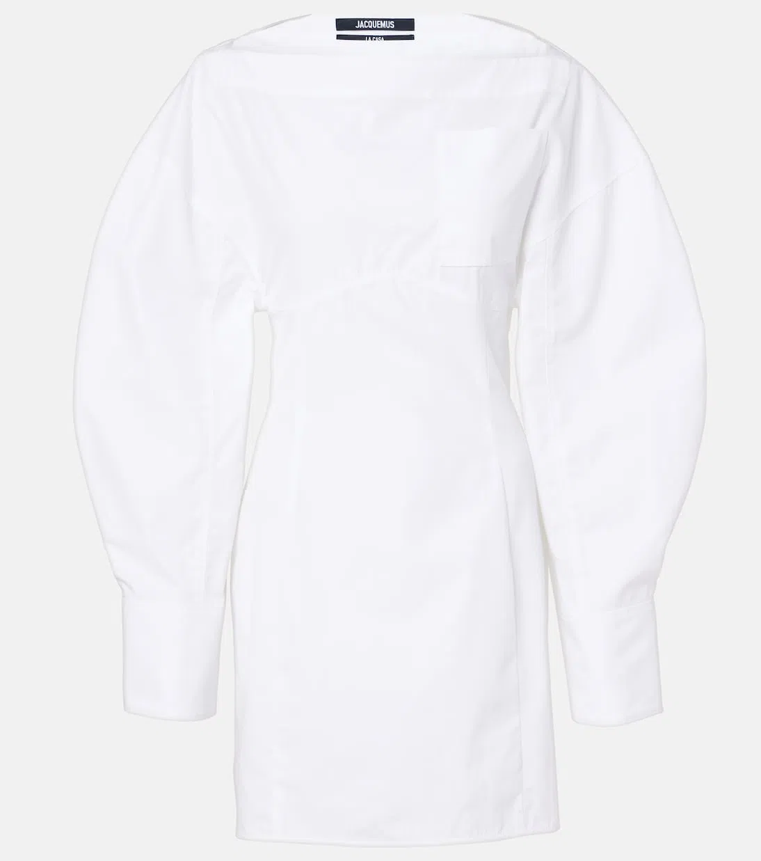JACQUEMUS Women La Robe Chemise Casaco Dress In White