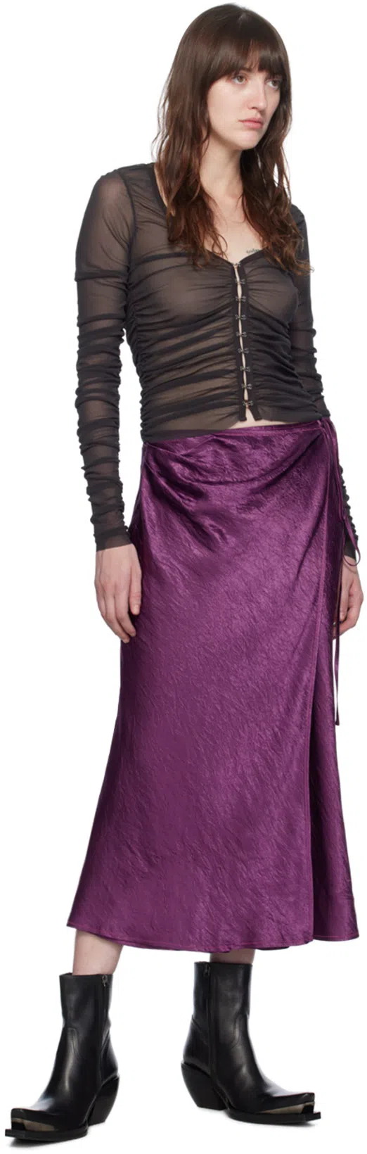 ACNE STUDIOS Platt Micro Shoulder Bag In Black