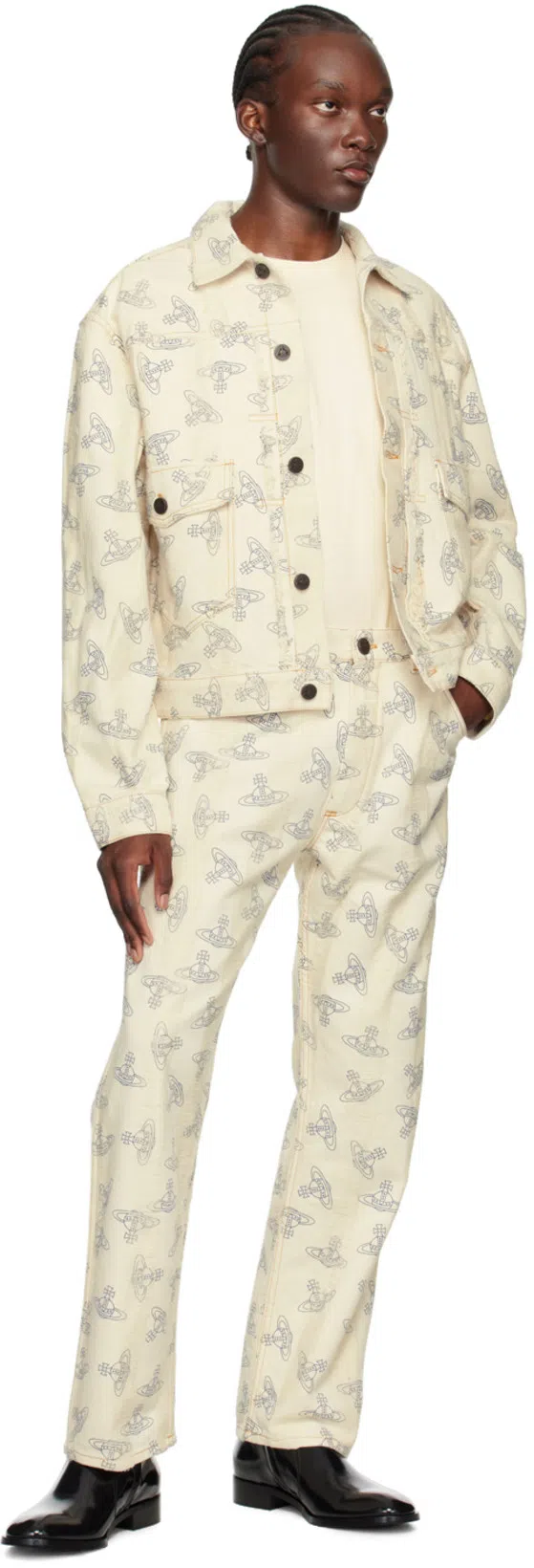 MAISON MARGIELA Tabi Toe Ankle Boots In Black