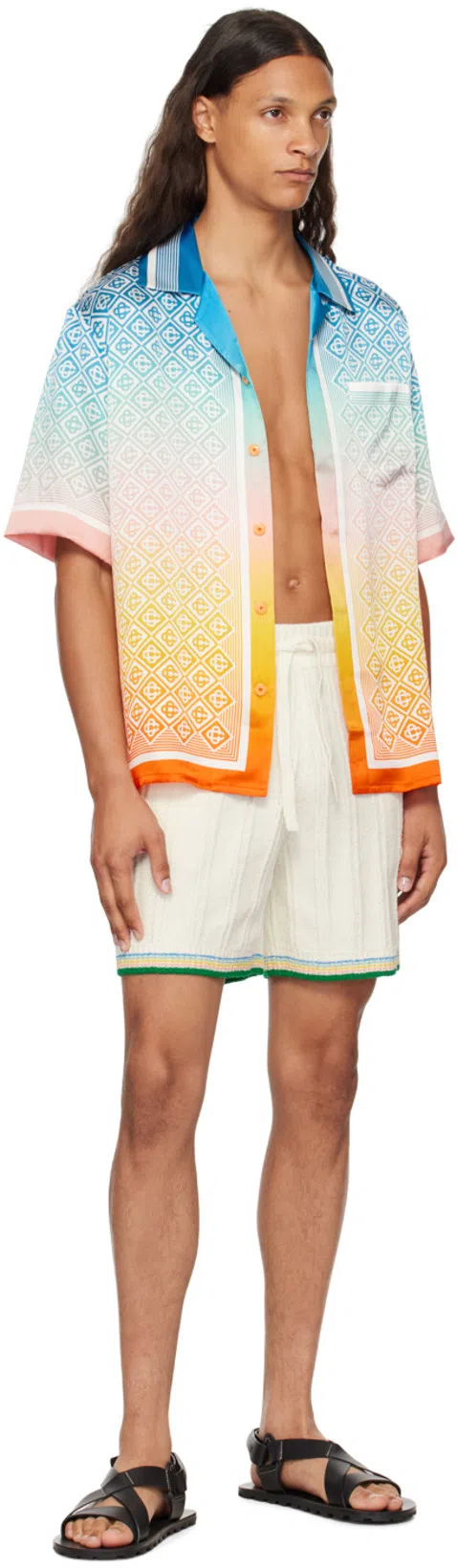 JIL SANDER Low Sandal. In Black