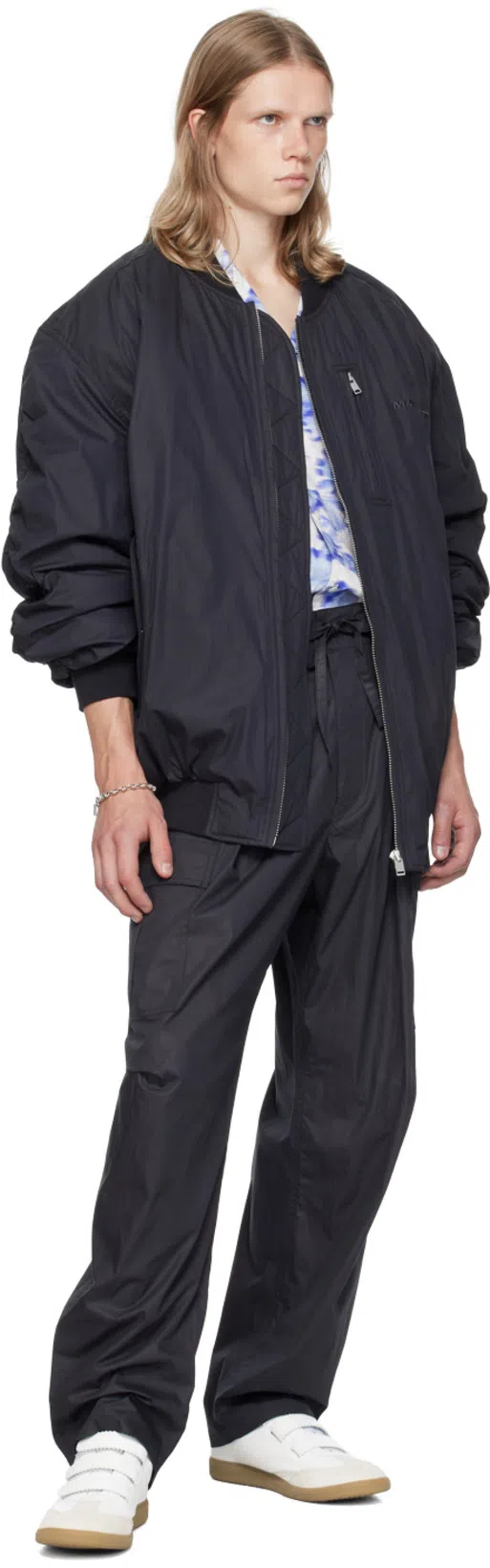 ISABEL MARANT Beth Logo Velcro Straps In White Leather And Suede