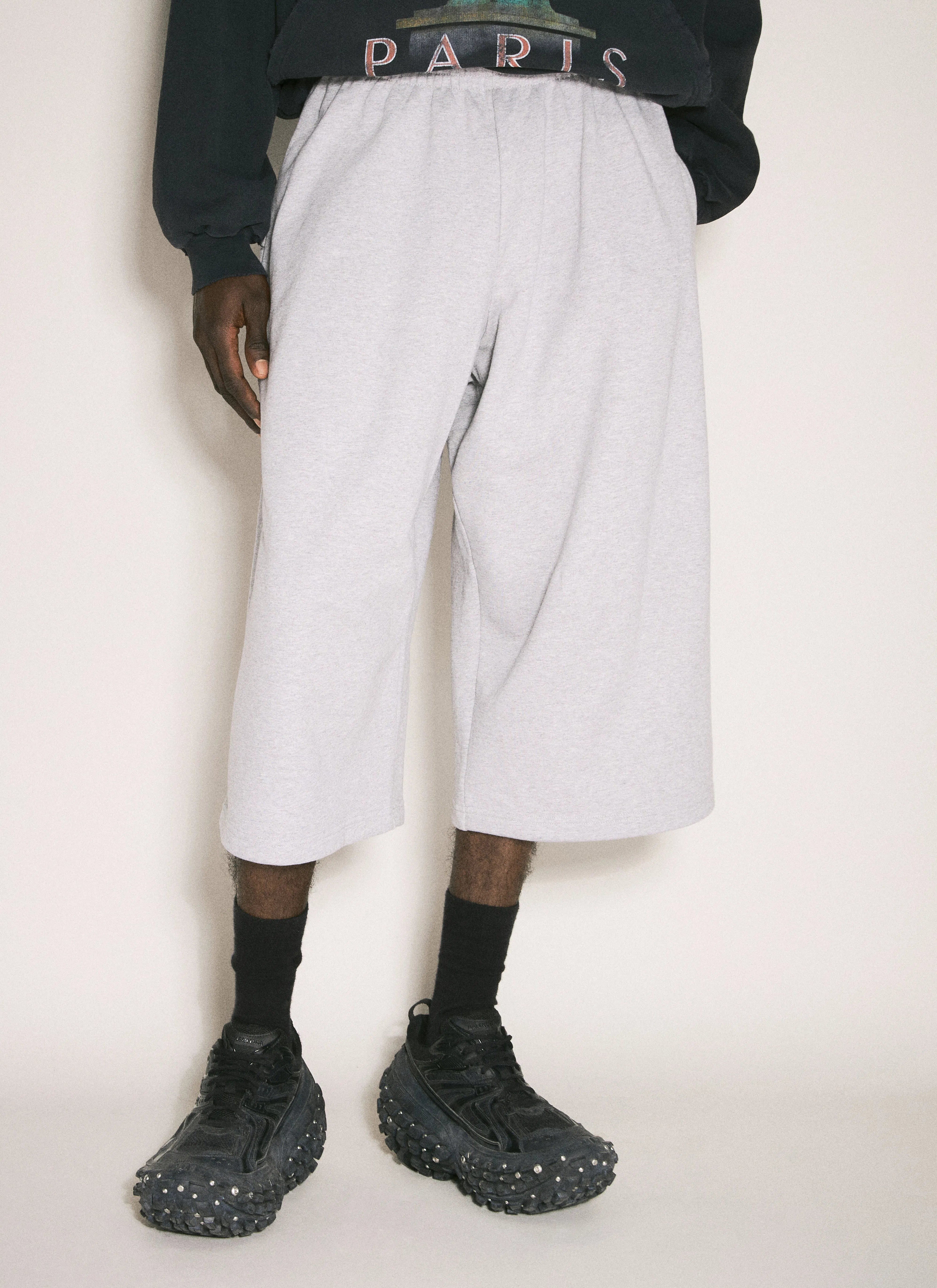 BALENCIAGA Bouncer Panelled Chunky Sneakers In Black