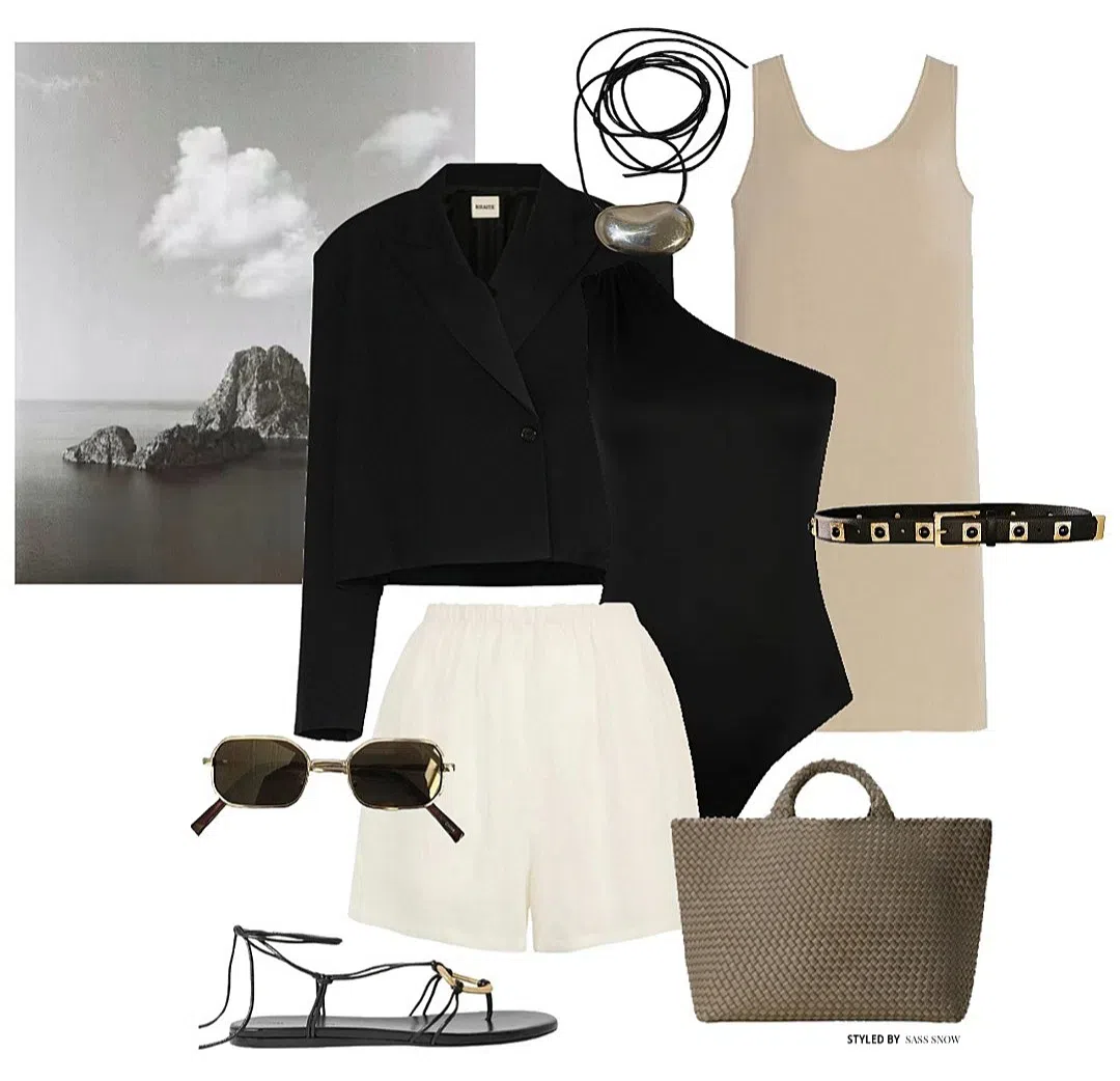 KHAITE Raymond Cropped Satin-trimmed Crepe Blazer In Black