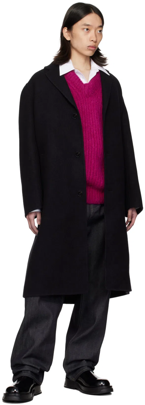 JIL SANDER Loose-cut Five-pocket Jeans In Blue