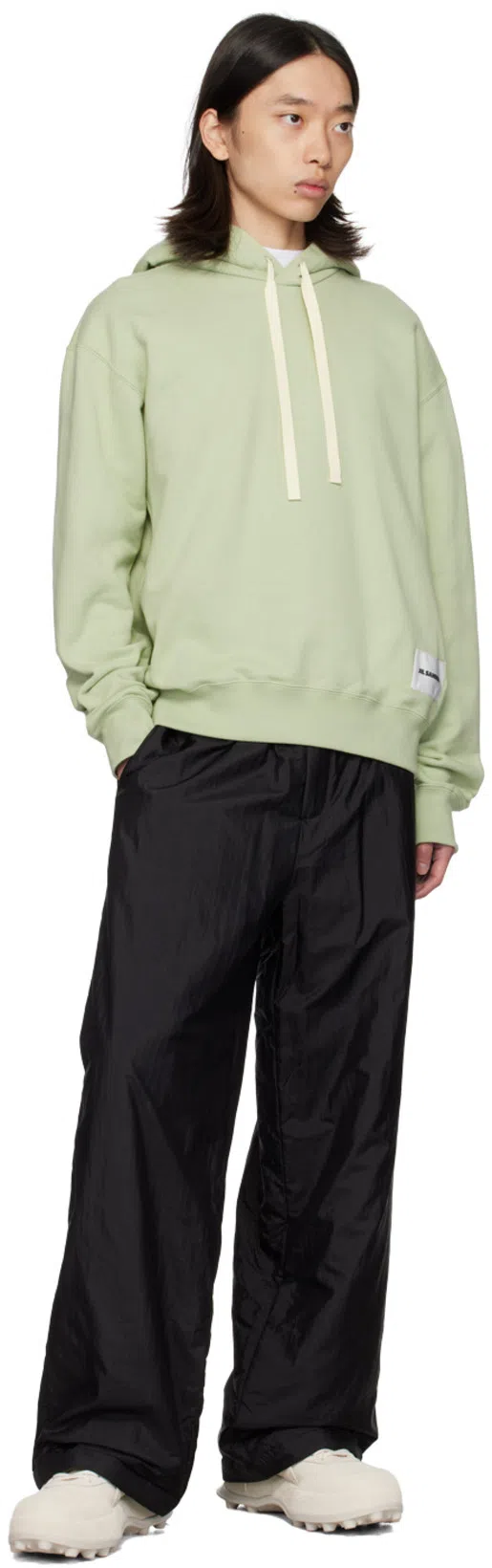 JIL SANDER Men's Basic T-shirt In White