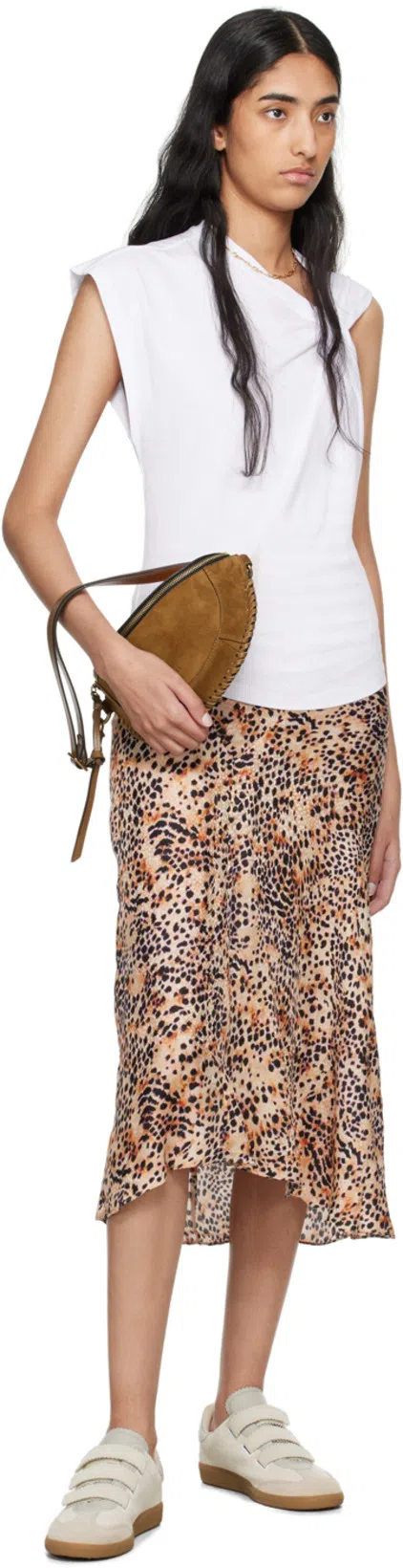 ISABEL MARANT Beth Mixed Leather Triple-grip Sneakers In Multi