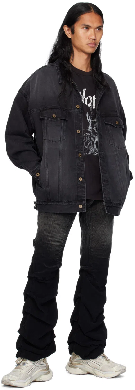 BALENCIAGA Be Right Back Running Sneakers In White