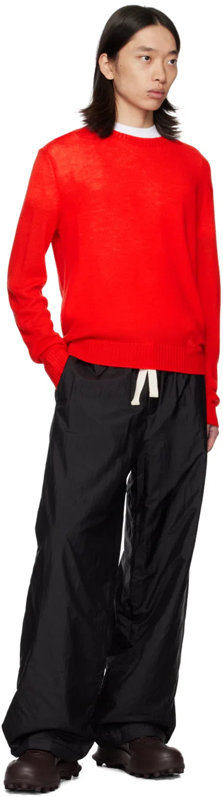 JIL SANDER Men's Basic T-shirt In White