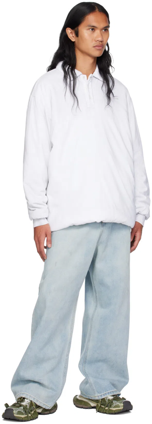 BALENCIAGA Men's 3xl Sneaker  In Dark Green/light Beige In Dark Green Light Beige