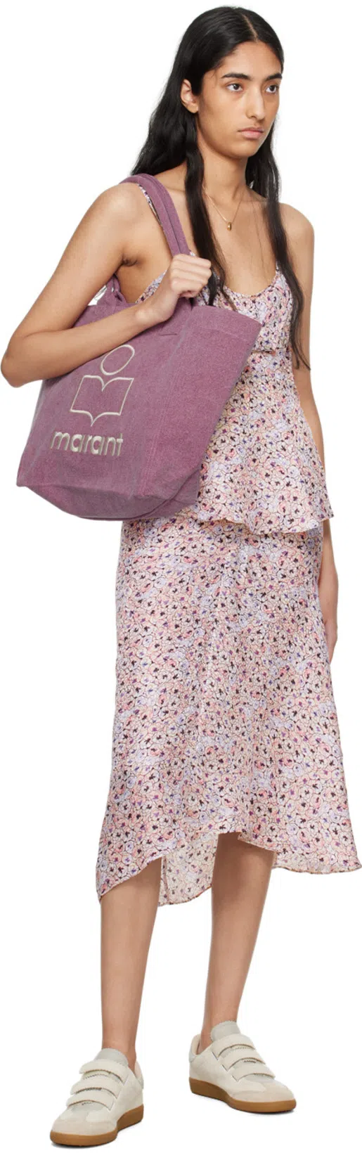 ISABEL MARANT Beth Mixed Leather Triple-grip Sneakers In Multi