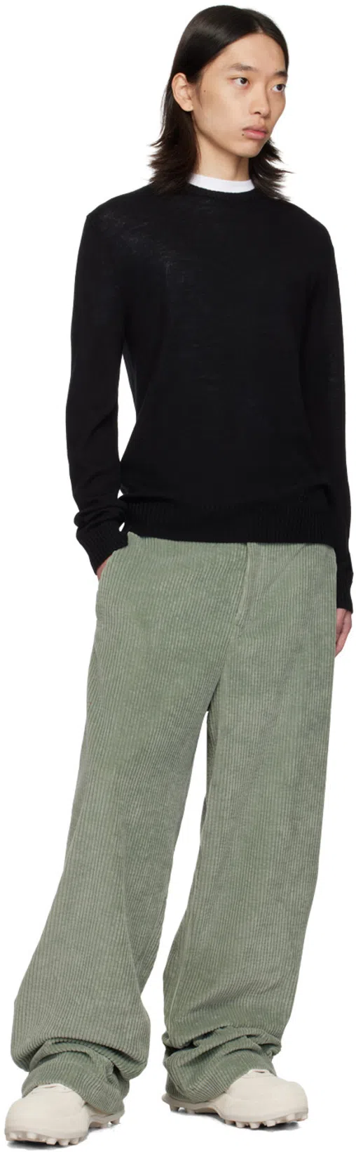 JIL SANDER Men's Basic T-shirt In White