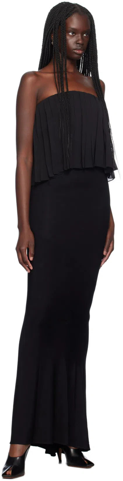 AMINA MUADDI Maya Single-belt High-heeled Sandals In Black