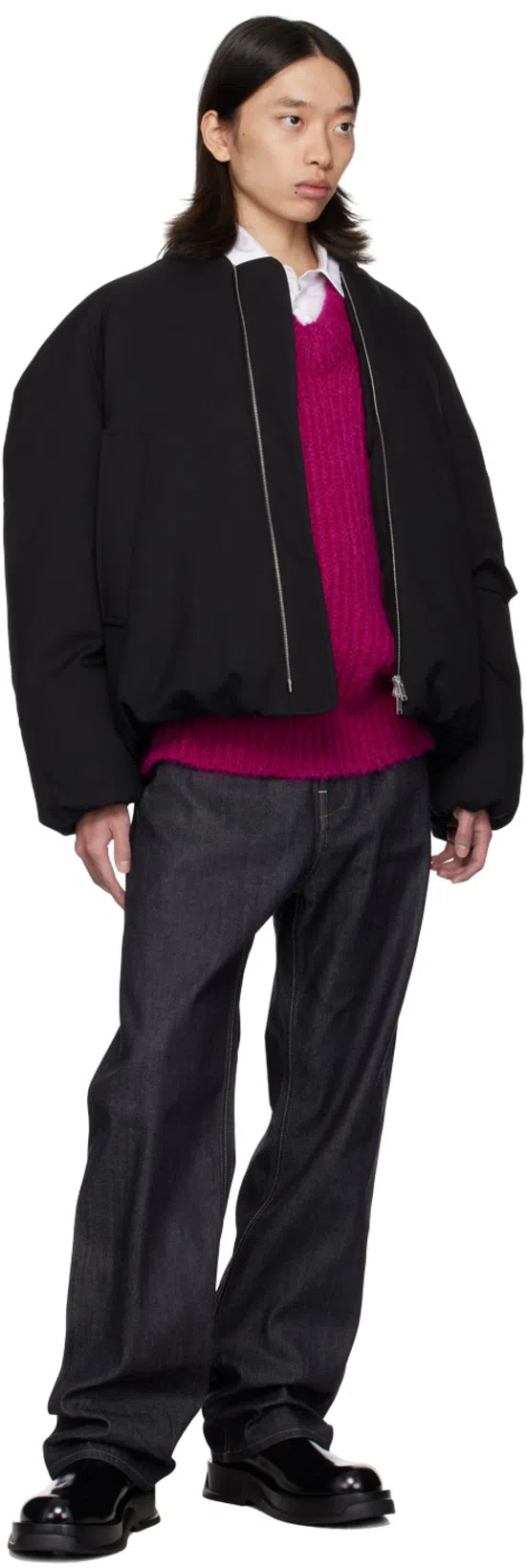 JIL SANDER Loose-cut Five-pocket Jeans In Blue