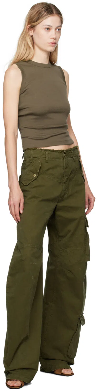 AMINA MUADDI Brown Lupita Slipper Heeled Sandals In Mocha