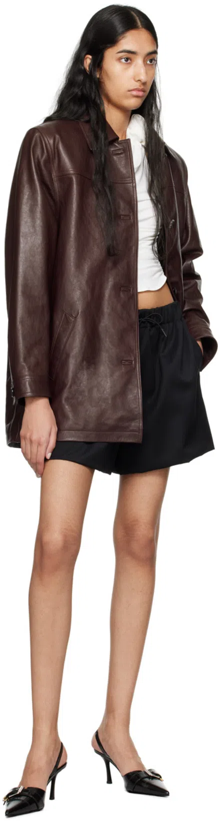 MAGDA BUTRYM One-shoulder Top With 3d Floral Applications In Neutral