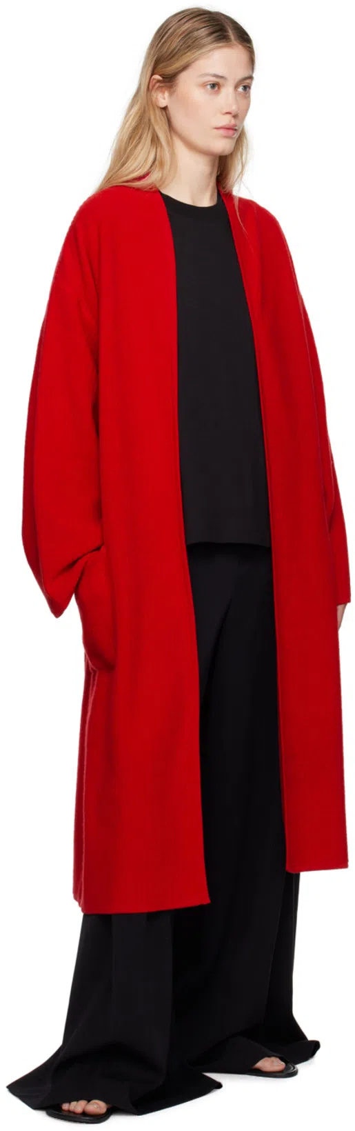 THE ROW Women's Dela Pants In Black