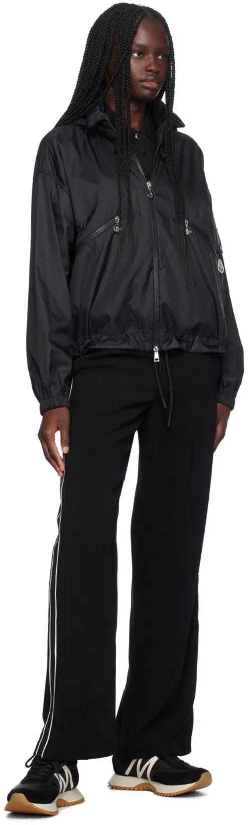 MONCLER Pacey Low-top Sneakers In Black