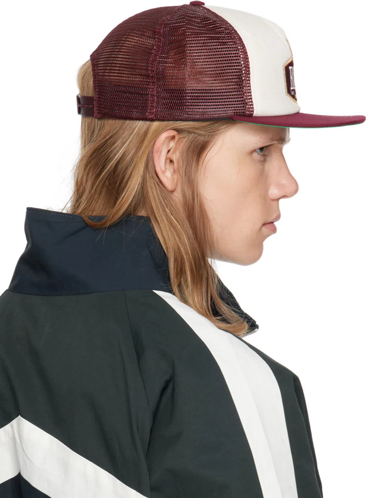 RHUDE High Collar Cuffs Hem In Green