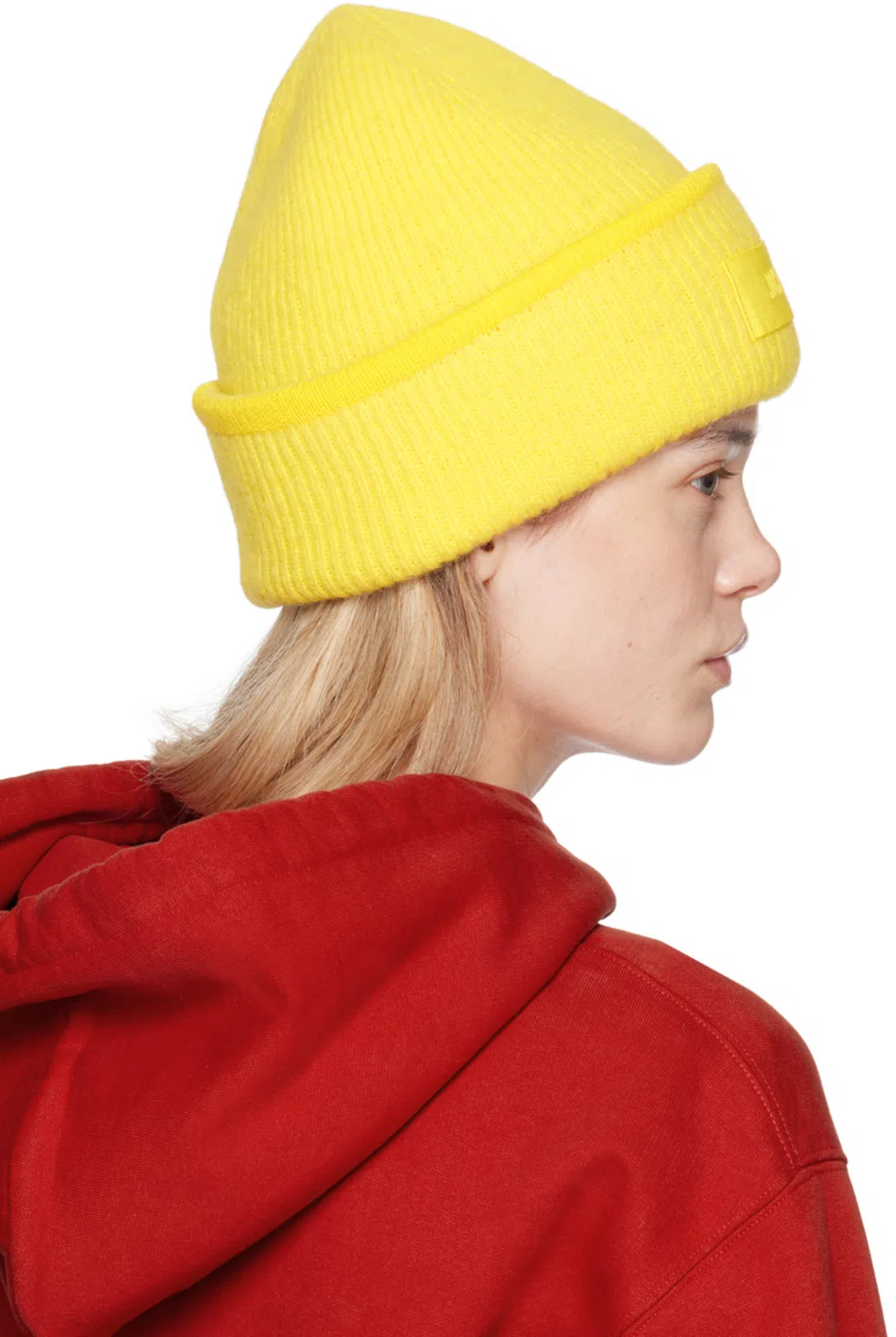 JACQUEMUS The Grosgrain Hoodie In Red