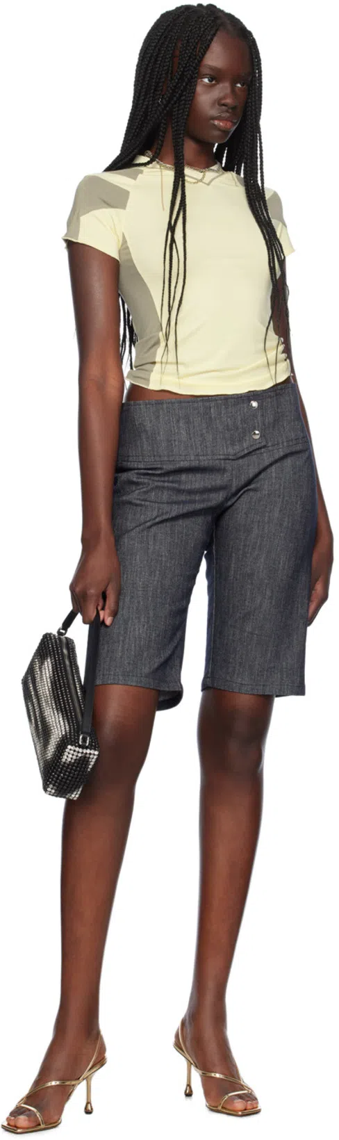 ALEXANDER WANG Heiress Flex Embellished Tote Bag In Black