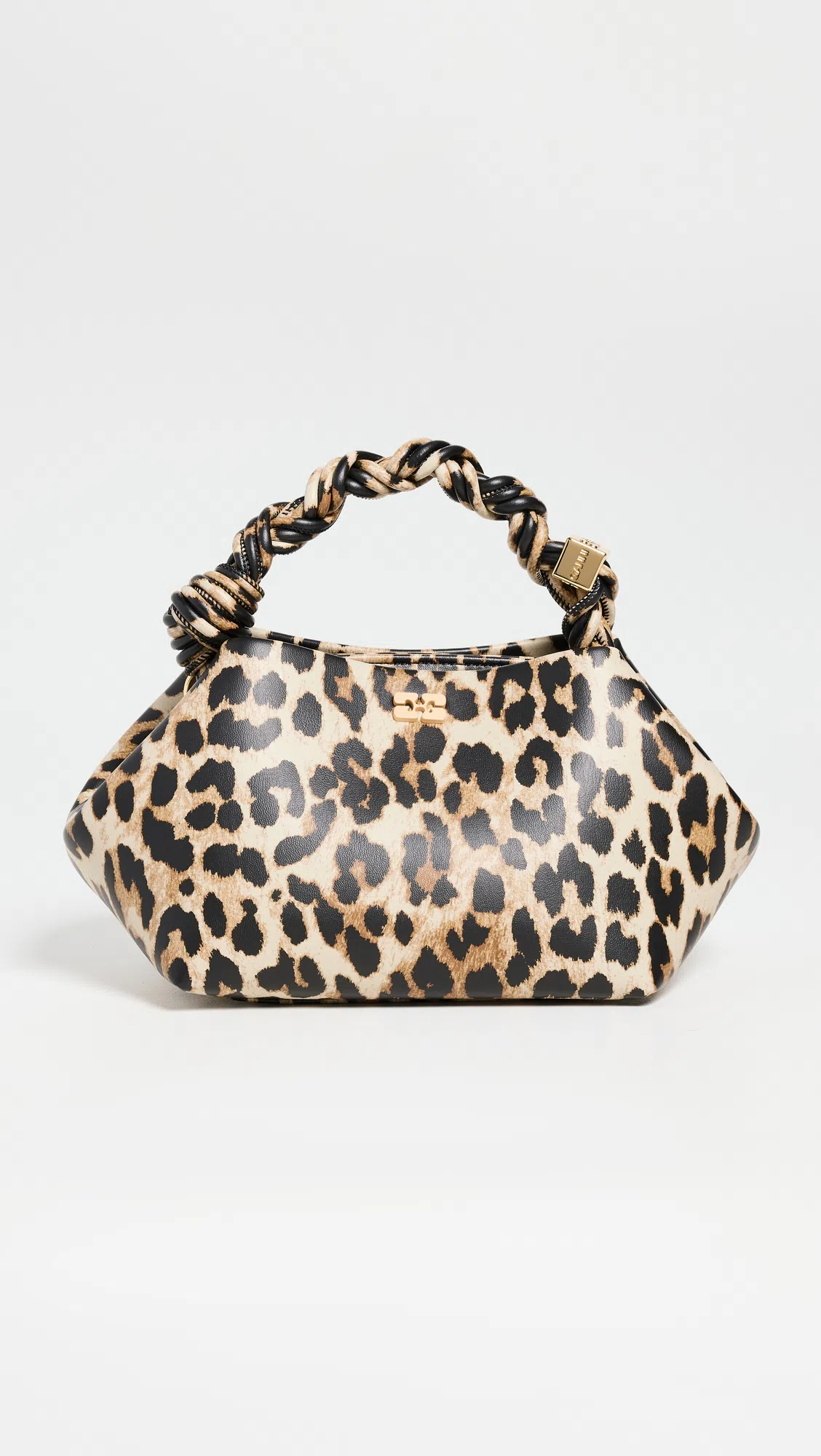 STAUD Brigitte Leather And Mesh Mules In Black