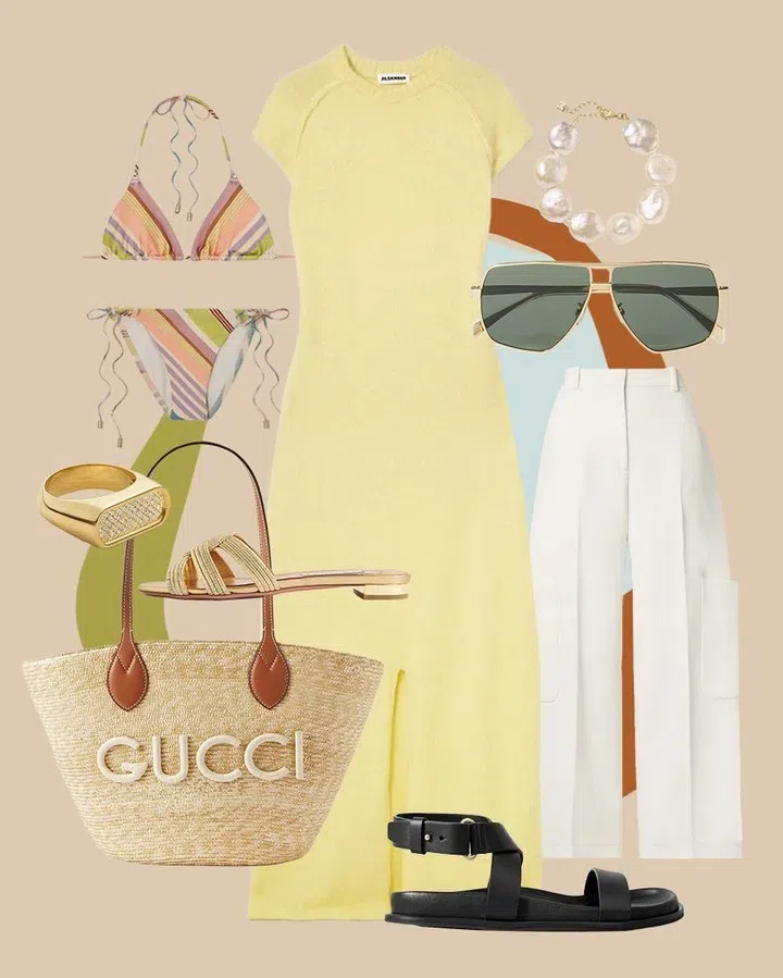 KHAITE Caiton Grain De Poudre Wide-leg Pants In White