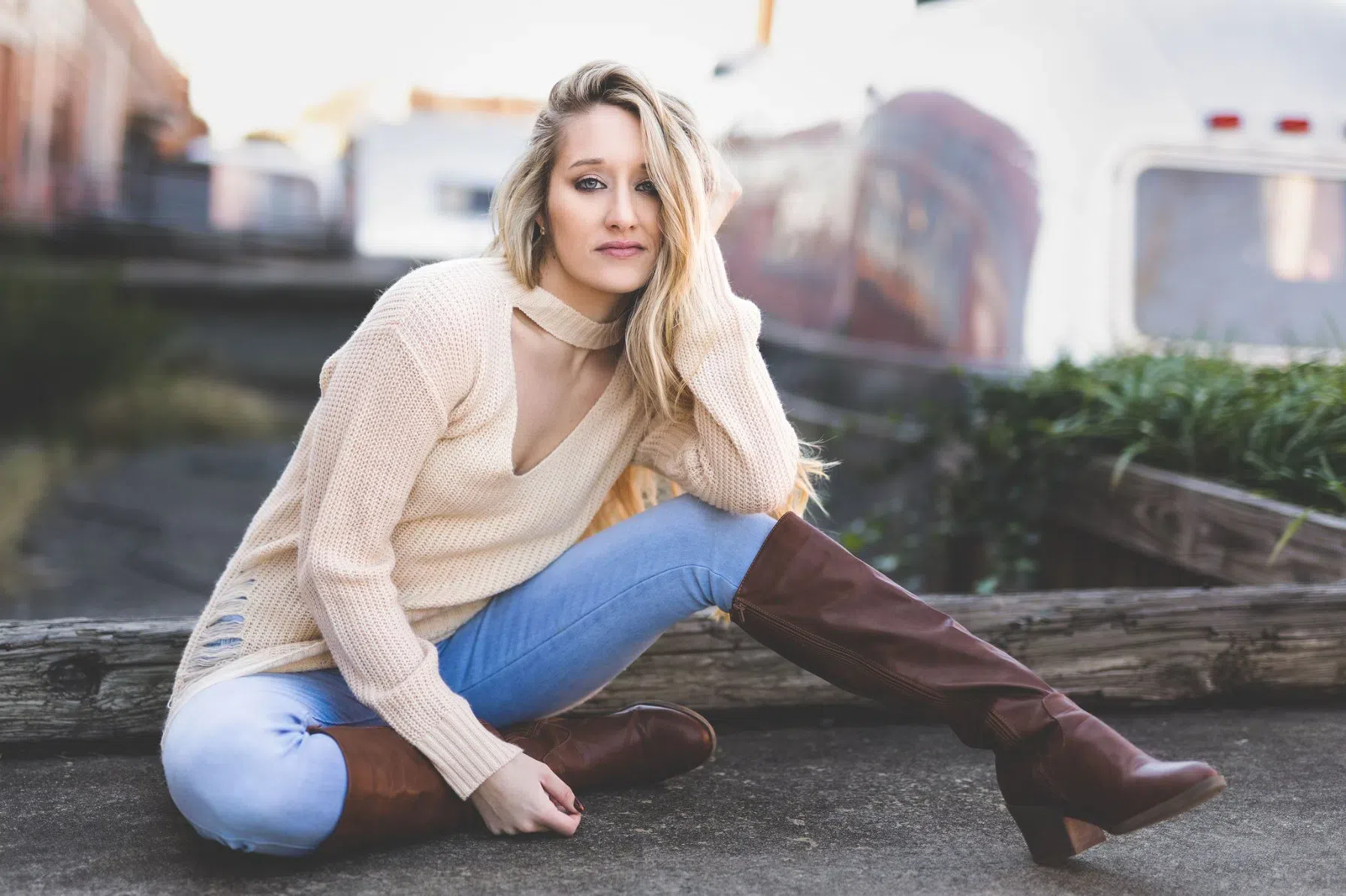 BOTTEGA VENETA Atomic Boot In Brown Sugar