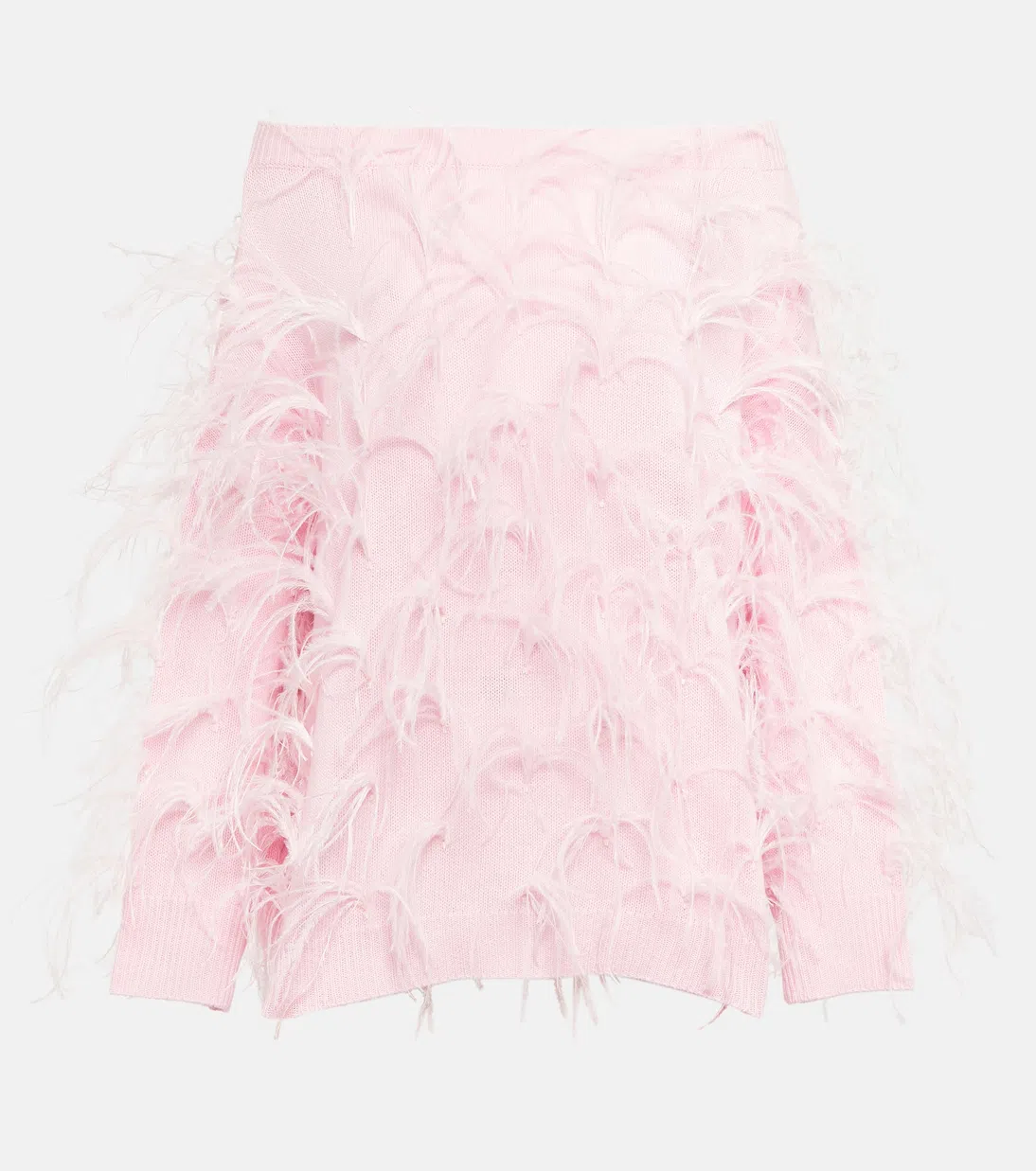 VALENTINO V-plaque Short Shorts In White