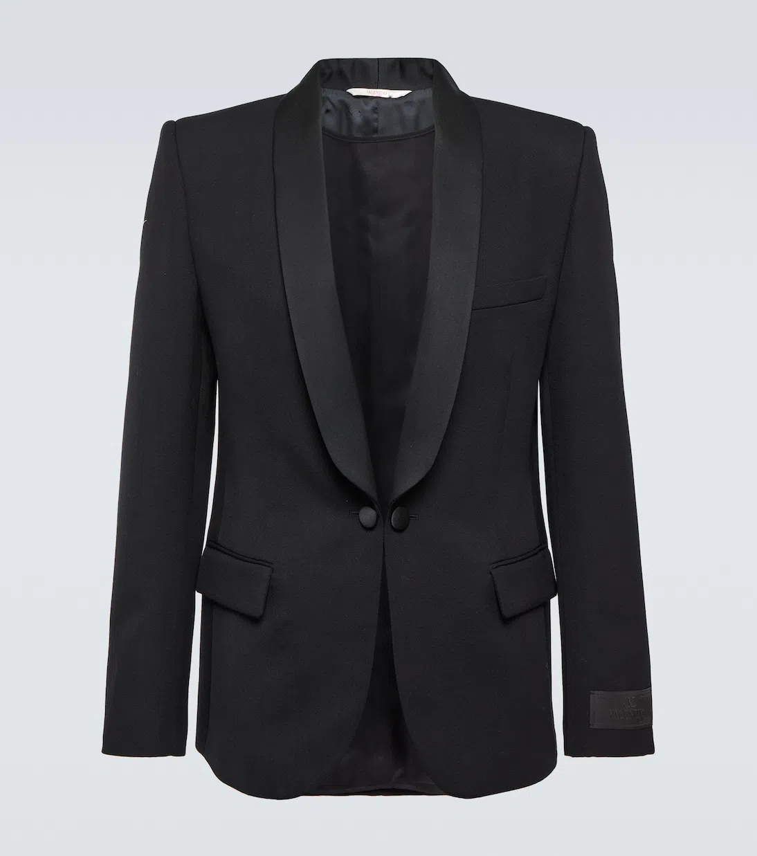 VALENTINO Garavani Man Blazer Black Size 40 Wool