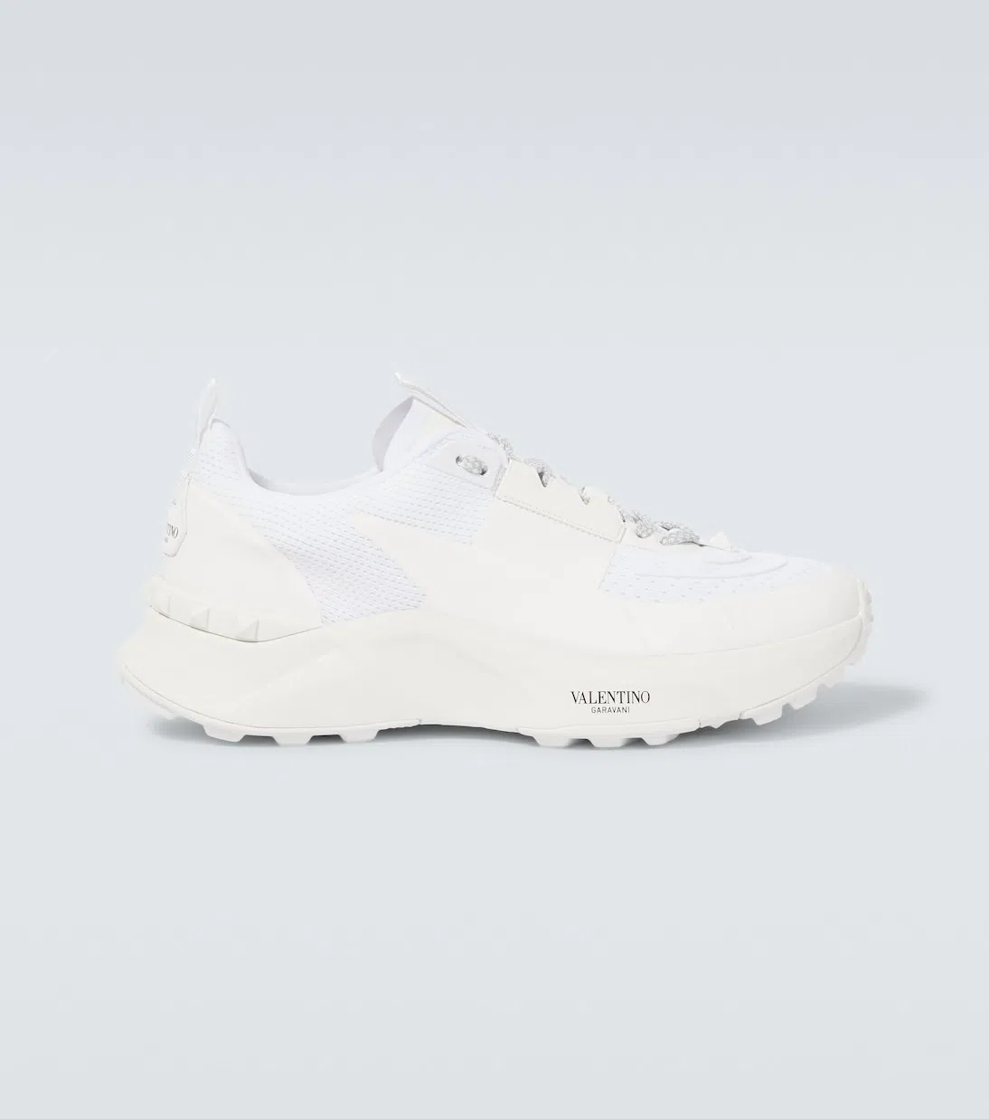 VALENTINO GARAVANI True Act Mesh And Rubberized Fabric Sneakers In Multi