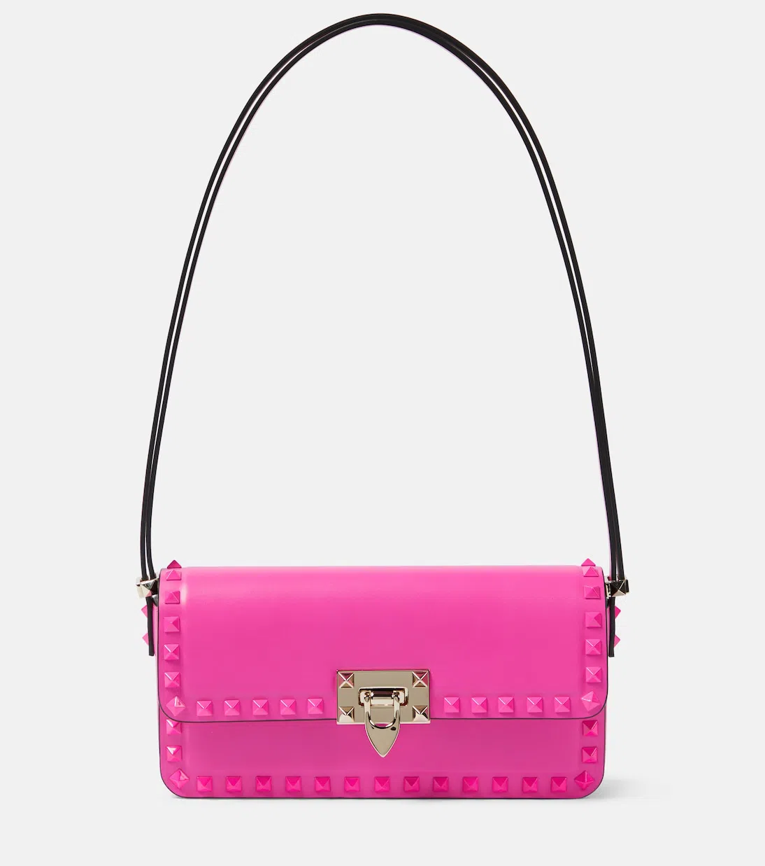 VALENTINO Double-breasted Wool Blazer In Black