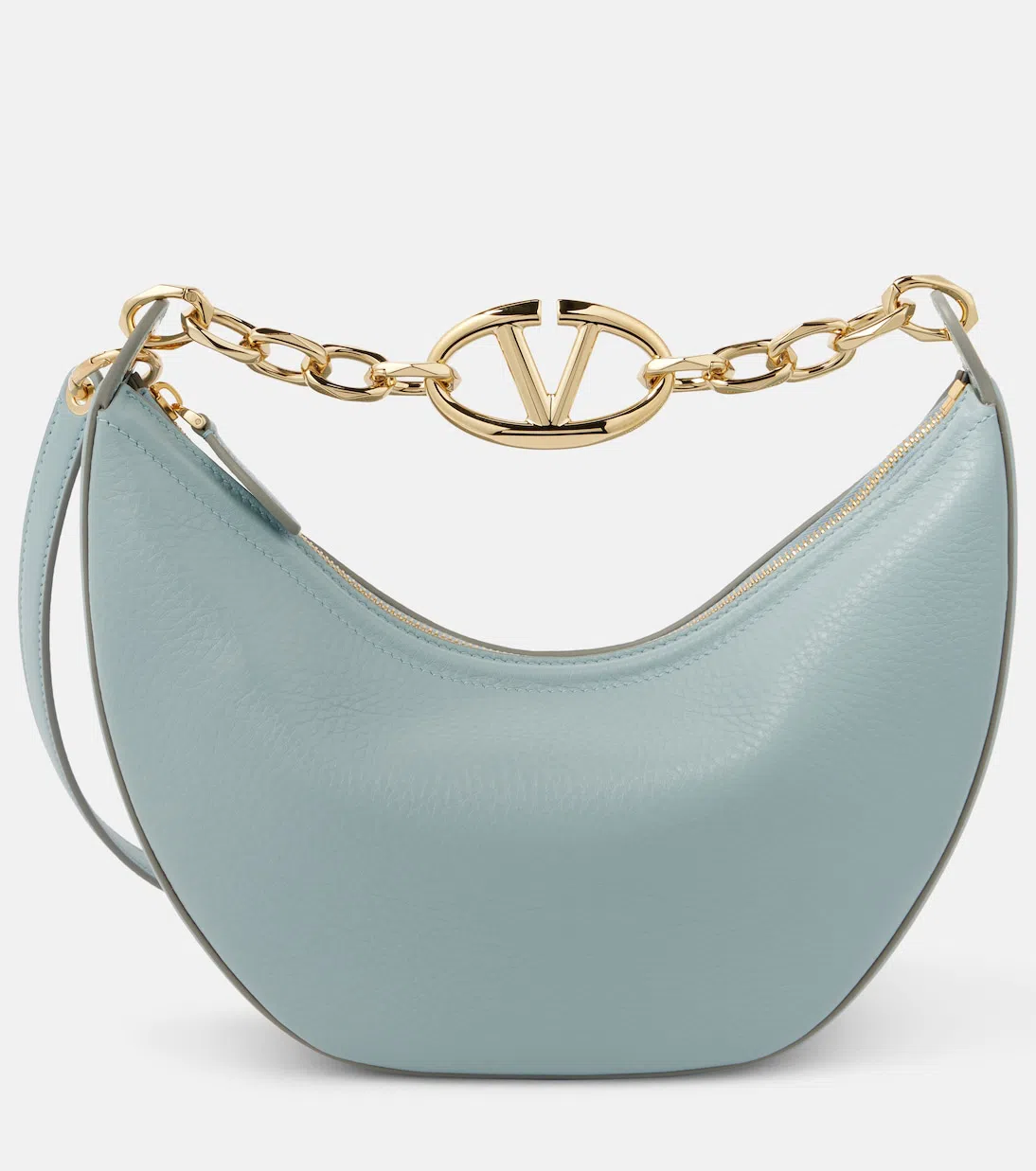 VALENTINO GARAVANI Valentino Vlogo 40 Velvet Slingback Pump In Black