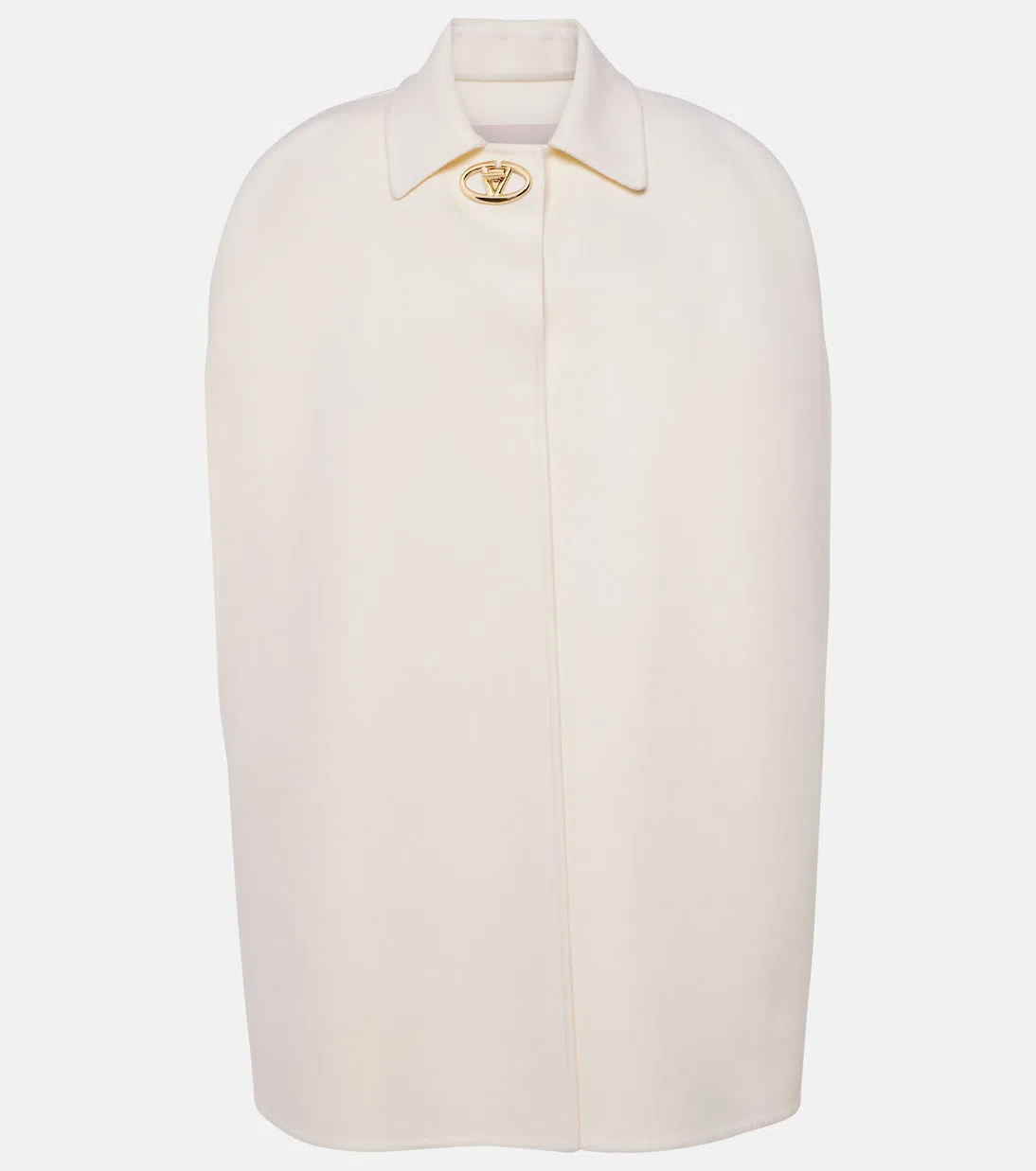 VALENTINO Wide- Leg Jeans In Medium Blue Denim