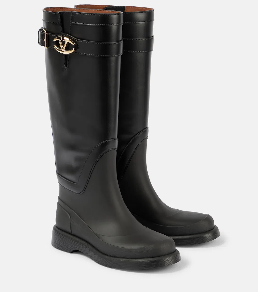 VALENTINO GARAVANI Boot Vlogo The Bold Edition Black