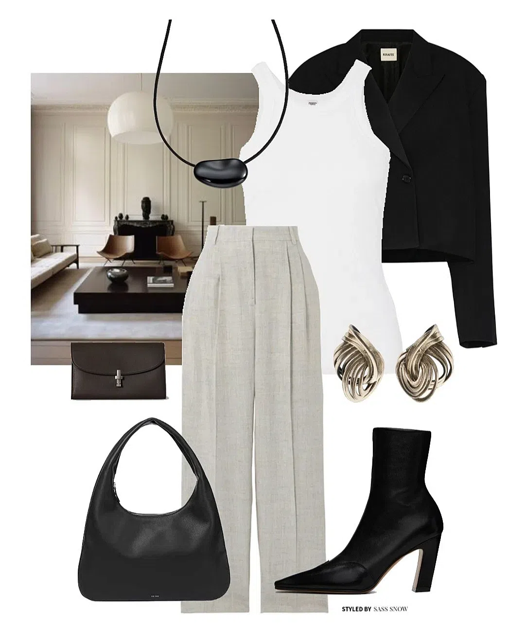 KHAITE Cowboy Boots With Square Toe And Low Heel In Brown